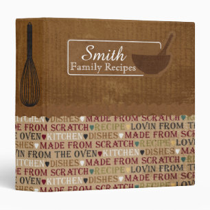 Made From Scratch Recipe Binder