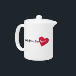 Made from the Heart Food Label<br><div class="desc">Families make food with love, use these to label the food gifts you give to others. The make a great gifts for your grandma, mom, aunt or anyone who loves to cook! Great for labelling homemade jams, baked goods, potlucks and other food gifts. Customize it for yourself or your favourite...</div>