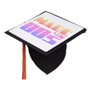 Made in 00s -Nostalgic Vibes Graduation Cap Topper