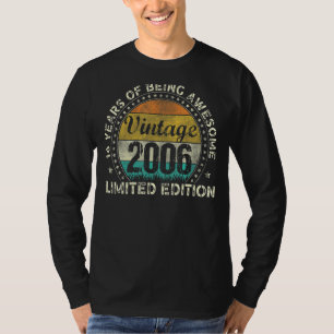 Made In 16 Year Old Vintage 2006 16th Birthday T-Shirt