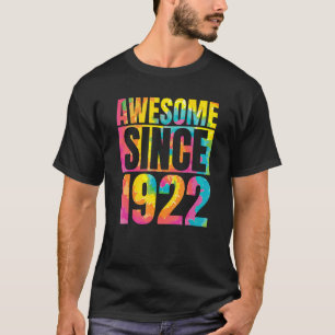 Made In 1922 101 Year Of Being Awesome 101 Birthda T-Shirt
