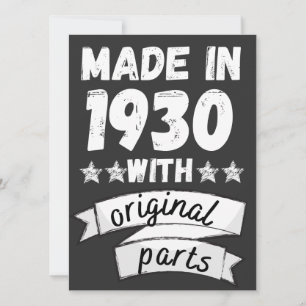 made in 1930 with original parts,