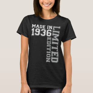Made In 1936  86th Birthday  86 Year Old T-Shirt