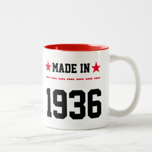 Made in 1936 Two-Tone coffee mug
