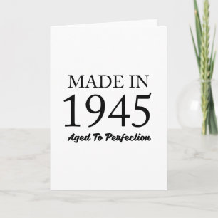 Made In 1945 Card