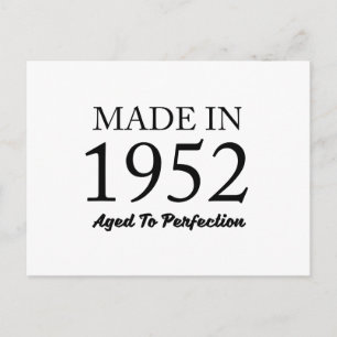 Made In 1952 Postcard