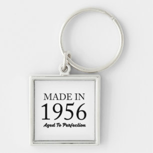 Made In 1956 Keychain