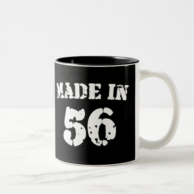 Made In 1956 Two-Tone Coffee Mug (Right)