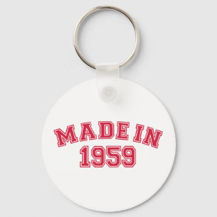 Made in 1959 keychain