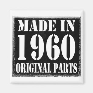 MADE IN 1960 MAGNET