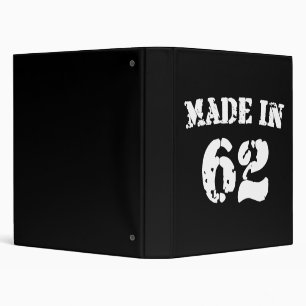 Made In 1962 Binder