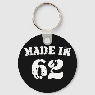 Made In 1962 Keychain
