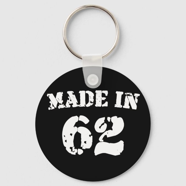 Made In 1962 Keychain (Front)