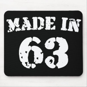 Made In 1963 Mouse Pad