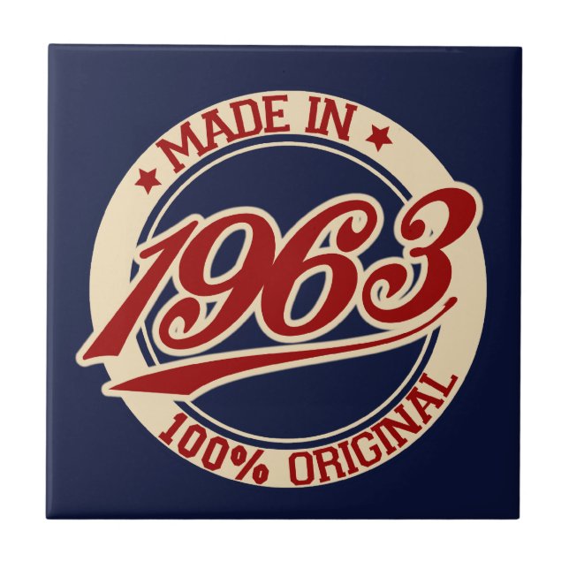 Made In 1963 Tile (Front)