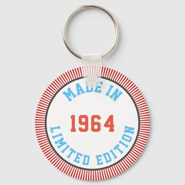 Made in 1964 keychain (Front)