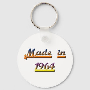 MADE IN 1964 KEYCHAIN