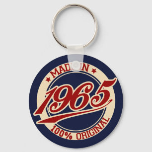 Made In 1965 Keychain
