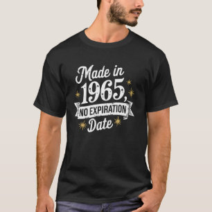 Made in 1965 No Expiration Date 60th Birthday T-Shirt
