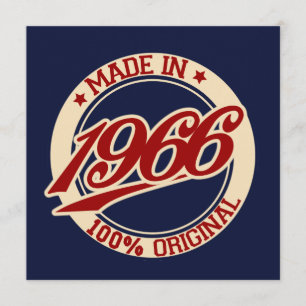 Made In 1966 Card