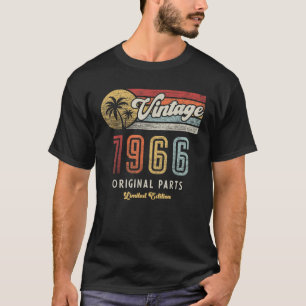 Made in 1966 Limited Edition Gift Funny Retro T-Shirt