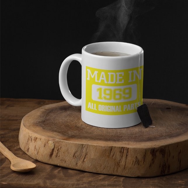 Made In 1969 All Original Parts Coffee Mug (Creator Uploaded)