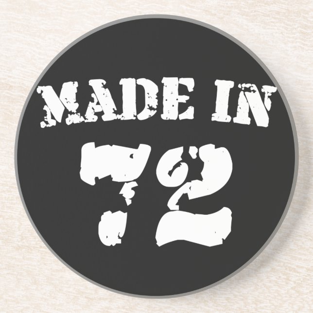 Made In 1972 Coaster (Front)