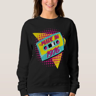 Made In 1976 46th Birthday 80s 90s 1990s 1980s Nos Sweatshirt