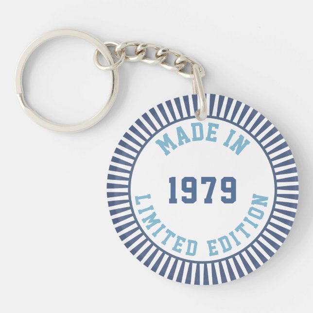 Made in 1979 keychain (Front)