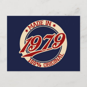 Made In 1979 Postcard