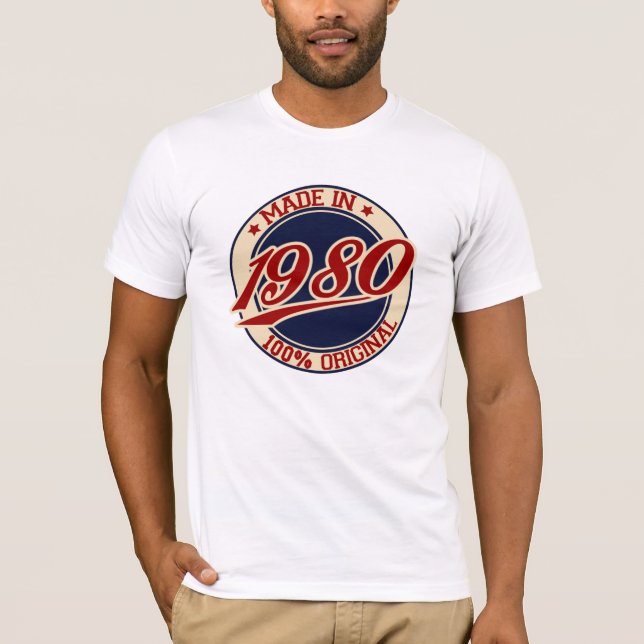 Made In 1980 T-Shirt (Front)