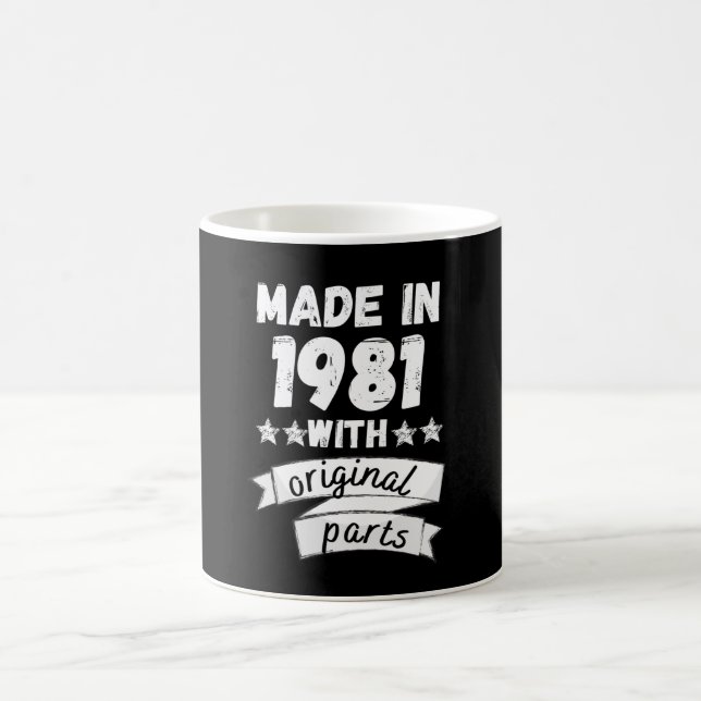 made in 1981 with original parts, coffee mug (Center)