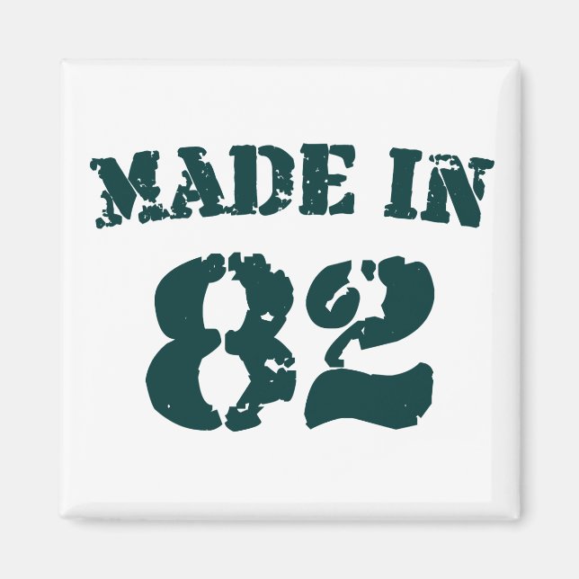 Made In 1982 Magnet (Front)