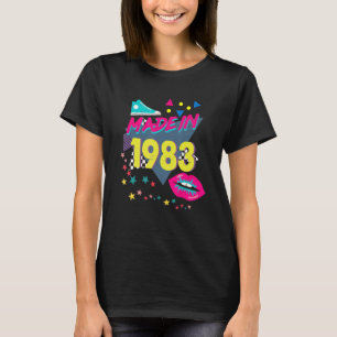 Made In 1983 39th Birthday 80s 90s 1990s 1980s Nos T-Shirt