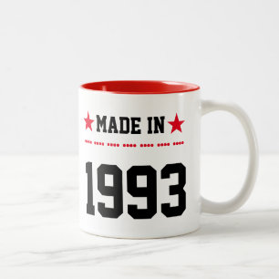 Made in 1993 Two-Tone coffee mug