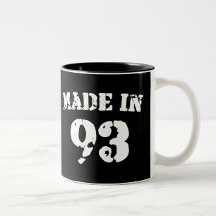 Made In 1993 Two-Tone Coffee Mug