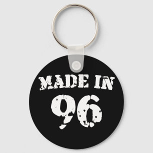 Made In 1996 Keychain