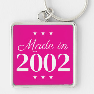 Made in 2002 Limited Edition Text Keychain