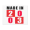 Made In 2003 Birthday Designs