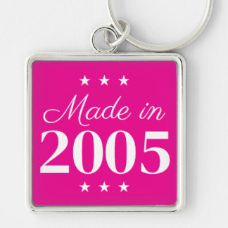 Made in 2005 Limited Edition Text Keychain