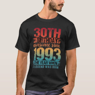 Made In 2009 Floral 14 Years Old 14Th Birthday Gif T-Shirt