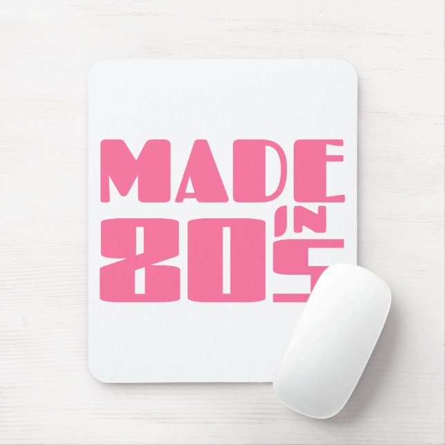 Made in 80s mouse pad (With Mouse)