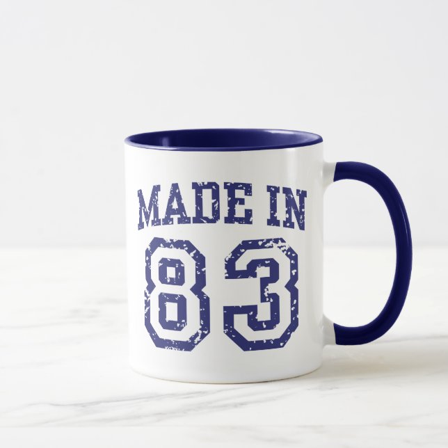 Made in 83 mug (Right)