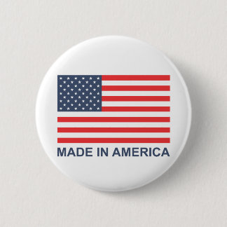Made In America 2 Inch Round Button
