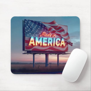 Made In America Billboard Mouse Pad