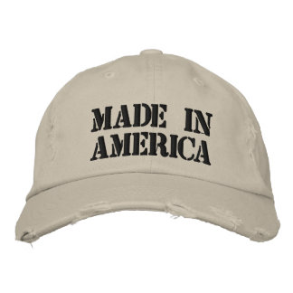 Made in America Embroidered Hat