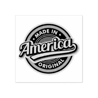 Made in America Original Rubber Stamp