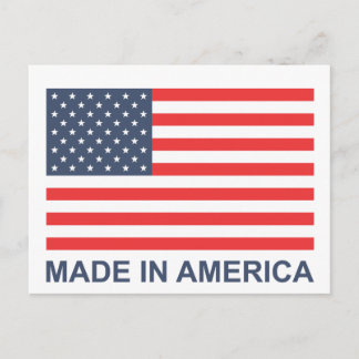 Made In America Postcard