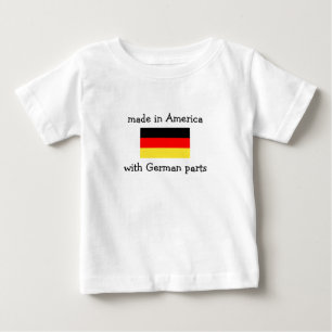 made in America with German parts Baby T-Shirt