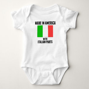 Made In America With Italian Parts Baby Bodysuit